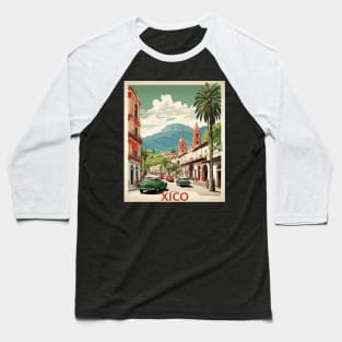 Xico Veracruz Mexico Vintage Tourism Travel Baseball T-Shirt